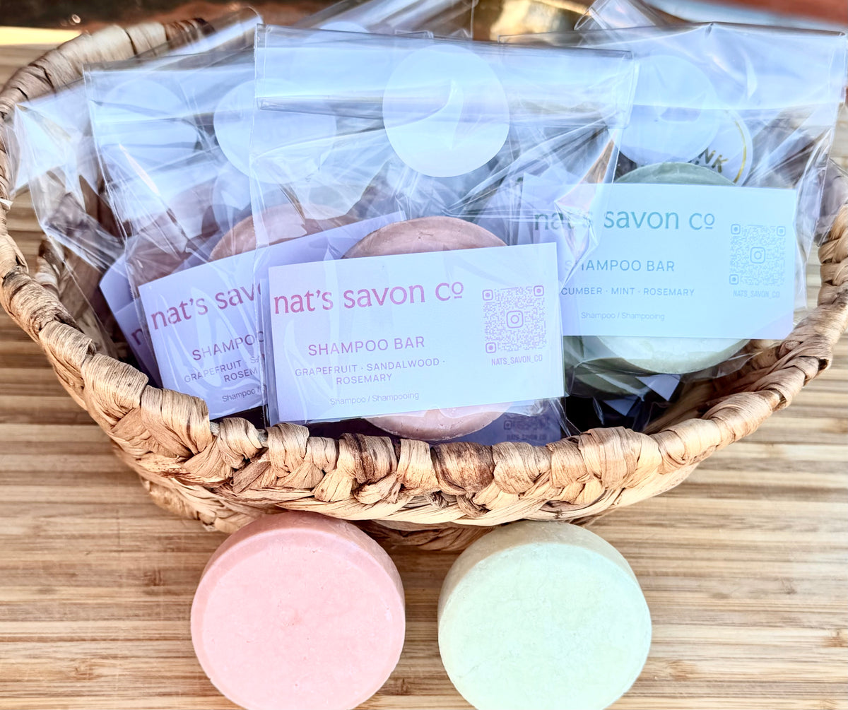 Cucumber Mint & Rosemary Shampoo Bar