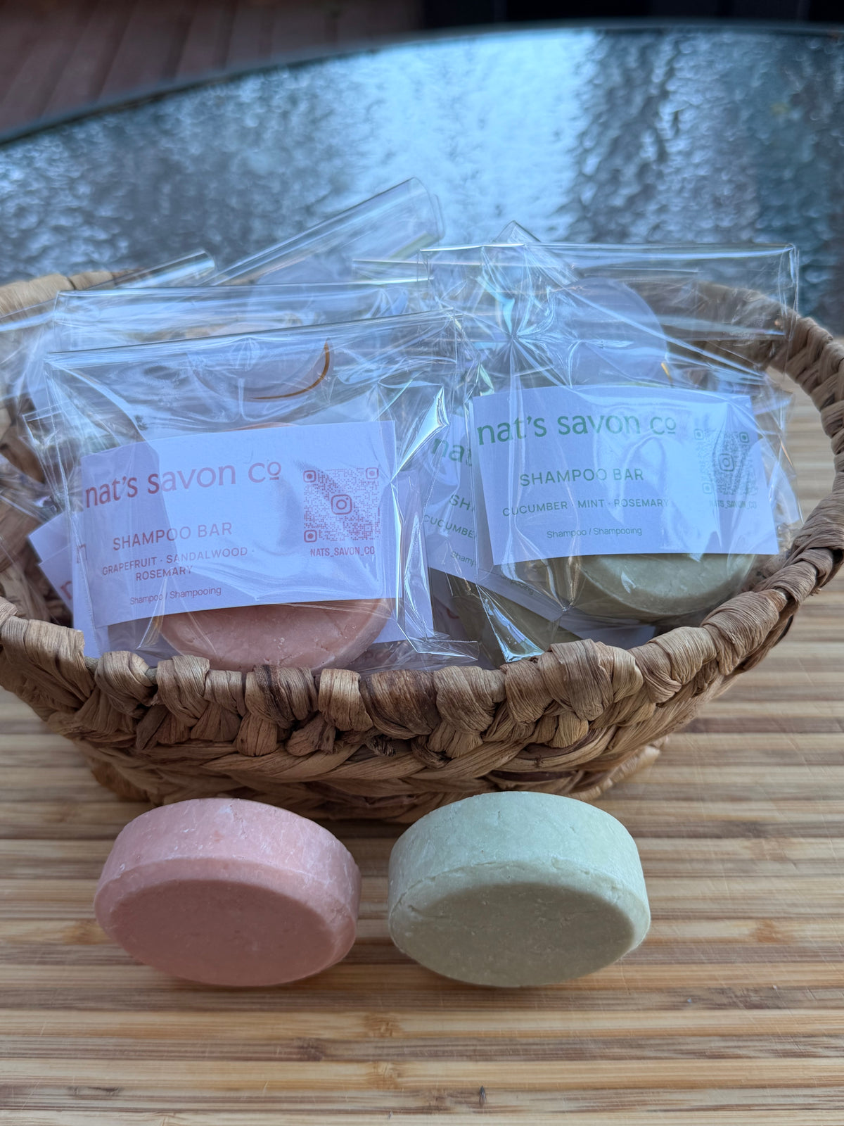 Cucumber Mint & Rosemary Shampoo Bar