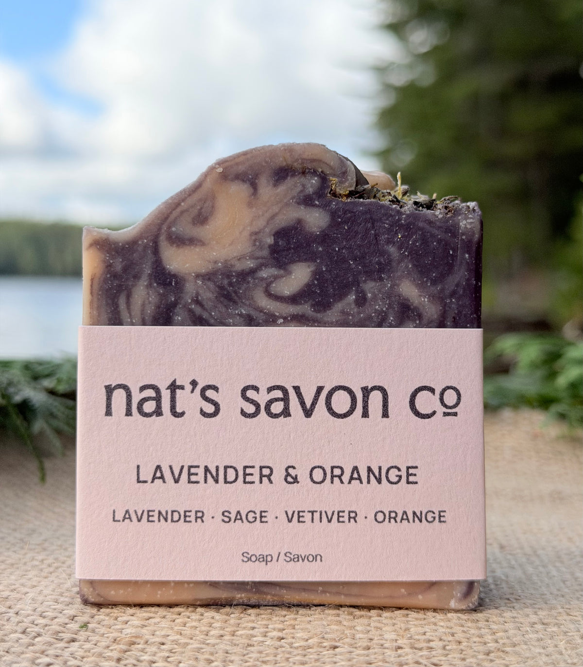 Lavender & Orange