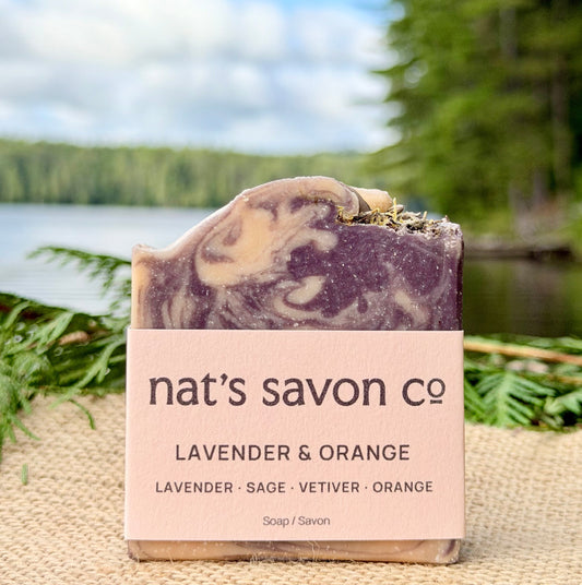 Lavender & Orange