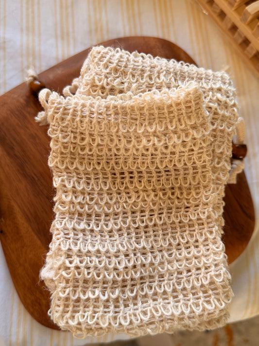 Sisal Soap Bag